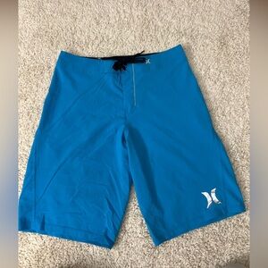 Hurley Size 32 Men's Blue Board Shorts